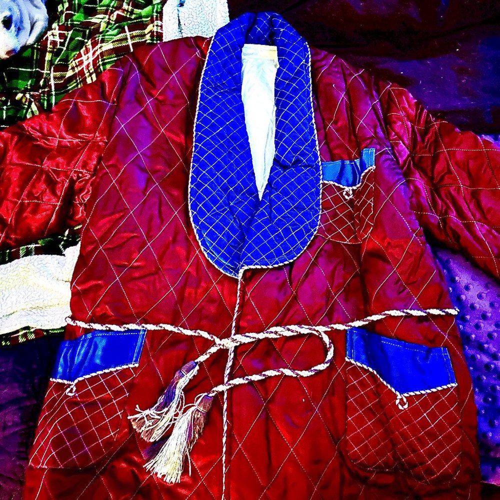 Vintage 1940s hand tailored japanese silk jacket BE LIKE HEF